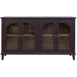 Genova Console 4 Door Cabinet - Purple