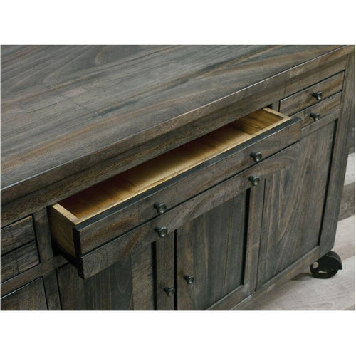 Moro Kitchen Island - Warm Grey