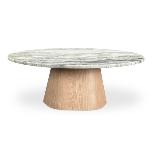 Evelyn Coffee Table Green Onyx Marble