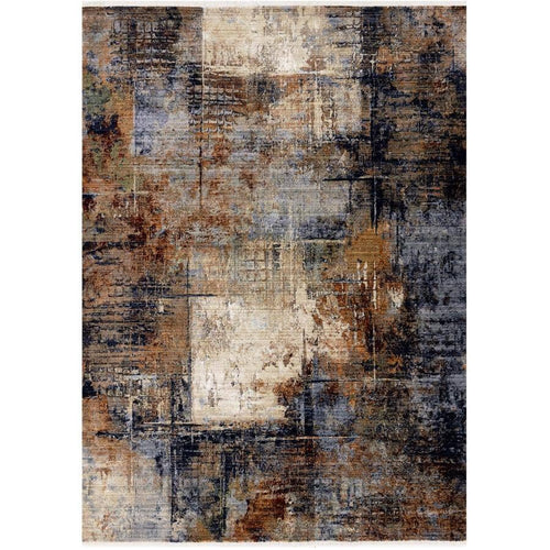 Serene Blue/Beige Area Rug 8' X 11'