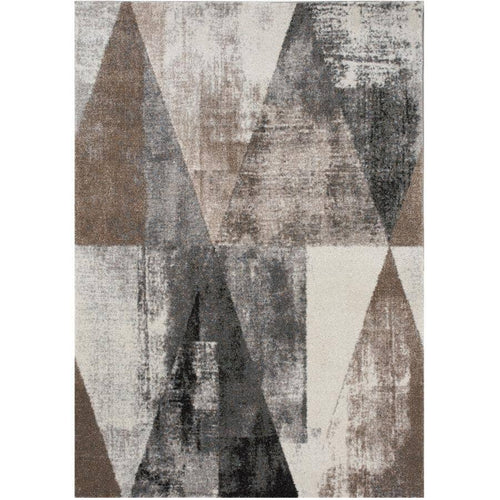 Breeze Brown & Grey Area Rug 8' X 11'