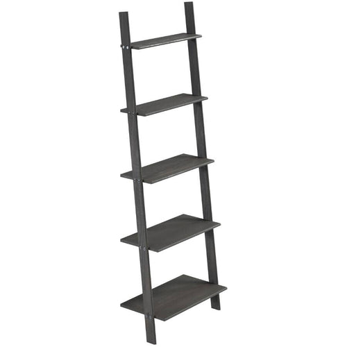 Ladder Shelf 5 Tier - Espresso