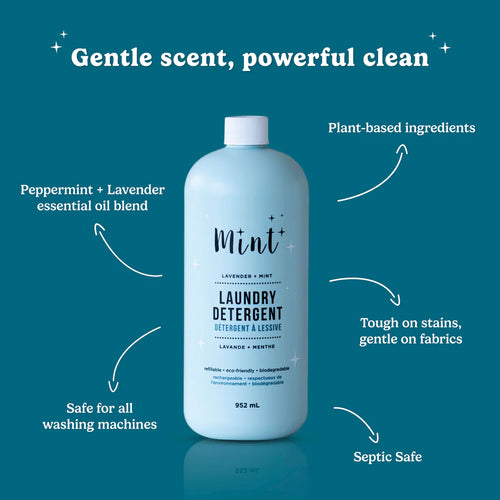 Mint Laundry Detergent - Bottle