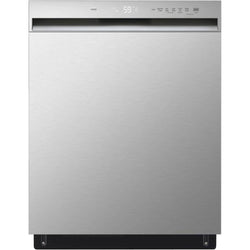 LG 24" Built-In Dishwasher with Front Controls - Third Rack - Stainless Steel