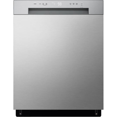 LG Dishwasher 24" Front Controls + Dynamic Dry - Platinum Silver