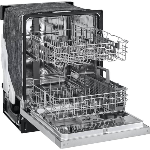 LG Dishwasher 24" Front Controls + Dynamic Dry - Platinum Silver