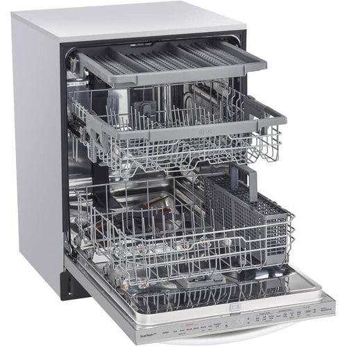 LG Dishwasher 24" Smart With Top Controls - Stainless Steel