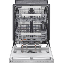 LG 24" Smart Built-In Dishwasher with QuadWashPro - Stainless Steel