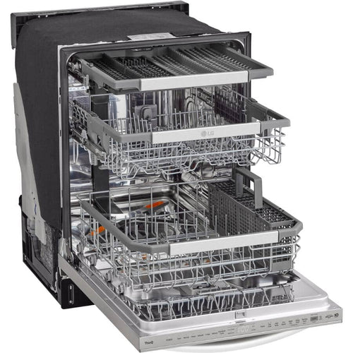 LG 24" Smart Built-In Dishwasher with Top Controls - Stainless Steel