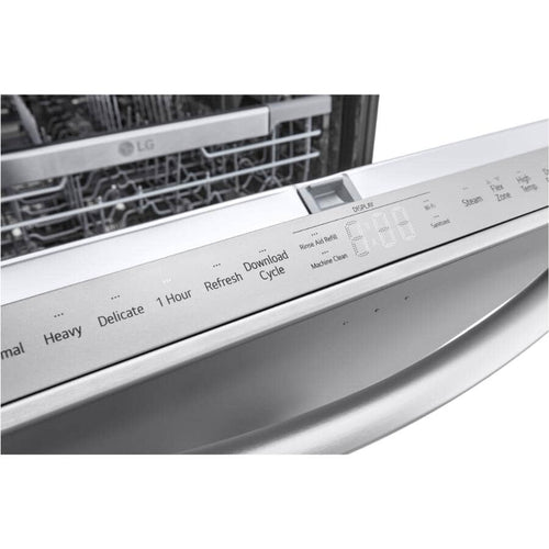 LG 24" Smart Built-In Dishwasher with Top Controls - Stainless Steel