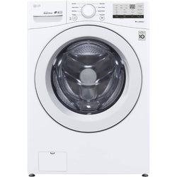 LG 27" 5.2 cu. ft. Ultra Large Front Load Washer - White