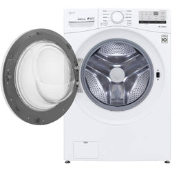 LG 27" 5.2 cu. ft. Ultra Large Front Load Washer - White