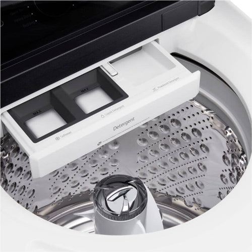 LG 27" 6.1 cu. ft. Mega Capacity Smart Top Load Washer - Alpine White