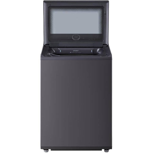 LG Washer 27" 6.3 cu. ft. Mega Capacity Smart Top Load - Matte Black