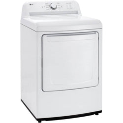 LG 27" 7.3 Cu. Ft. Ultra Large Capacity Electric Front Load Dryer with Sensor Dry - White