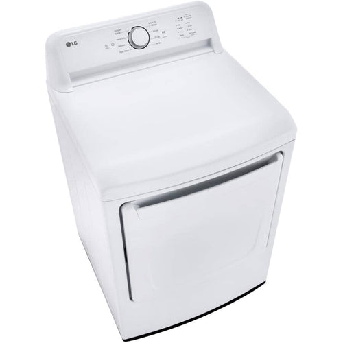 LG 27" 7.3 Cu. Ft. Ultra Large Capacity Electric Front Load Dryer with Sensor Dry - White