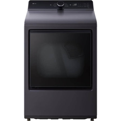 LG Dryer 27" 7.3 cu. ft. Ultra Large Capacity Electric Front Load with EasyLoad Door - Matte Black