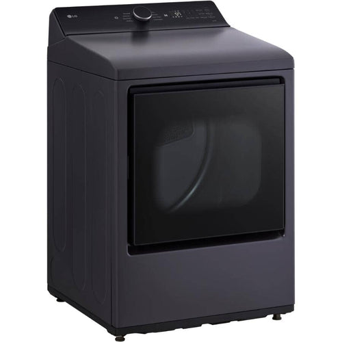 LG Dryer 27" 7.3 cu. ft. Ultra Large Capacity Electric Front Load with EasyLoad Door - Matte Black