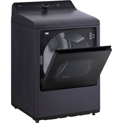 LG Dryer 27" 7.3 cu. ft. Ultra Large Capacity Electric Front Load with EasyLoad Door - Matte Black