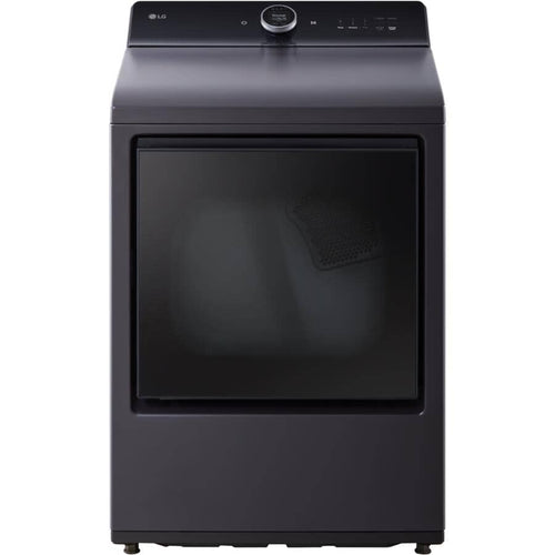 LG 27" 7.3 cu. ft. Ultra Large Capacity Electric Front Load Dryer - Matte Black