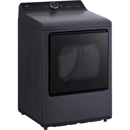 LG 27" 7.3 cu. ft. Ultra Large Capacity Electric Front Load Dryer - Matte Black