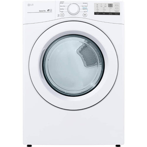 LG 27" 7.4 cu. ft. Ultra Large Capacity Electric Front Load Dryer - White