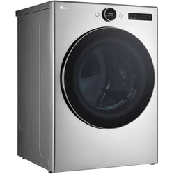 LG 27" 7.4 cu. ft. Ultra Large Capacity Electric Smart Front Load Dryer - Graphite Steel