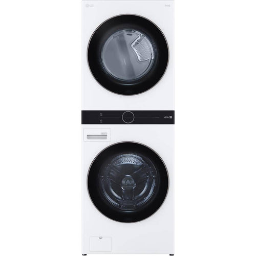 LG Washtower - 5.2 Cu. Ft. Washer / 7.4 Cu. Ft. Dryer - White