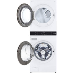 LG Washtower - 5.2 Cu. Ft. Washer / 7.4 Cu. Ft. Dryer - White