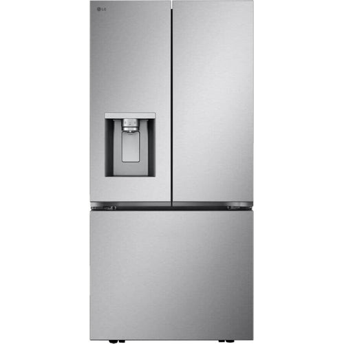 LG 28" 20 cu. ft. French Door Bottom Freezer Refrigerator - Stainless Steel