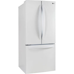 LG Refrigerator 30" 21.8 cu. ft. French Door Bottom Freezer - White