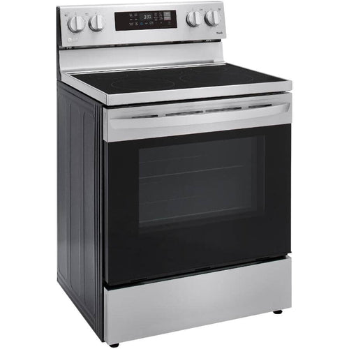 LG Range 30" Electric Smooth Top With Air Fry - Stainless Steel