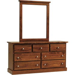 Decora Dresser - 7 Drawer - Mahogany