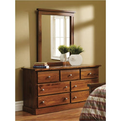 Decora Dresser - 7 Drawer - Mahogany