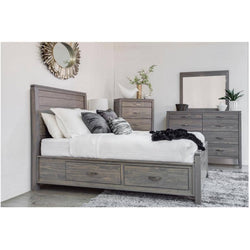 Robina Sand Queen Storage Bed