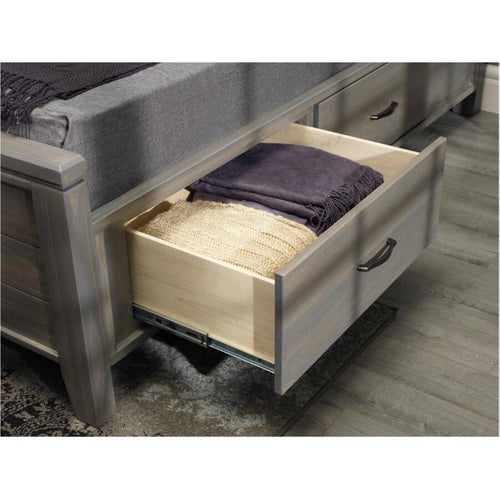 Robina Queen Storage Bed - Sand