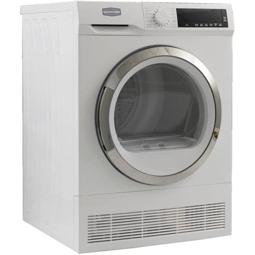 Marathon 24" 4.2 cu. ft. Deluxe Electric Ventless Condensing Front Load Dryer - White