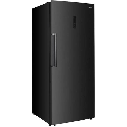 Marathon Convertible Upright Refrigerator/Freezer 30" 21.2 cu. ft. - Black Steel