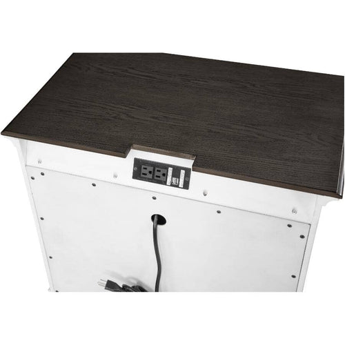 Joanna Nightstand with USB - 3 Drawer