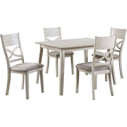 Anderson White Dinette Set - 5 Piece