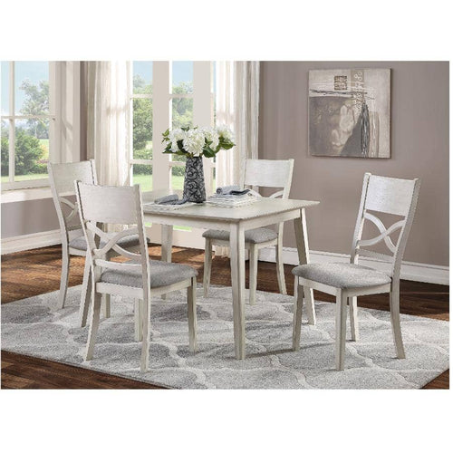 Anderson White Dinette Set - 5 Piece