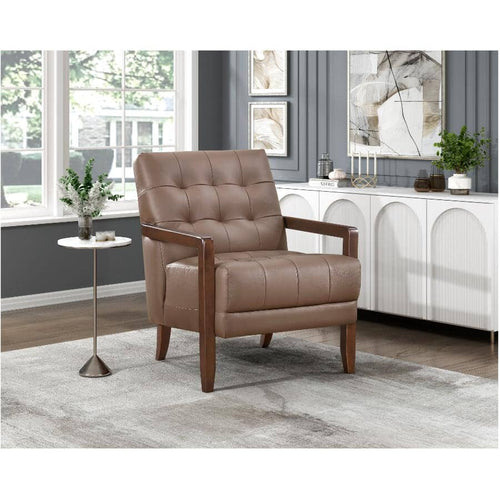 Crafton Leather Accent Chair