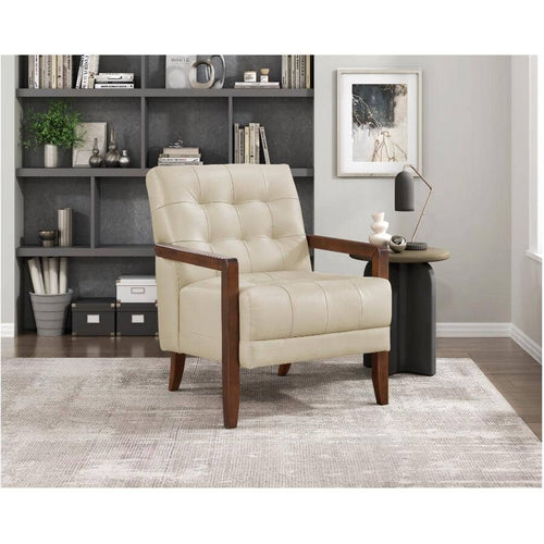 Crafton Leather Accent Chair