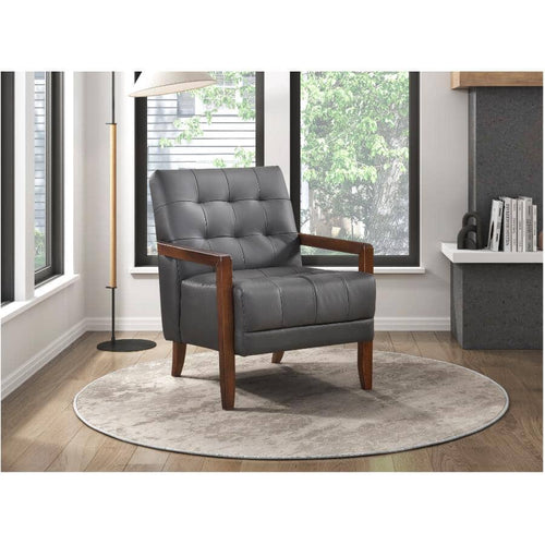 Crafton Leather Accent Chair