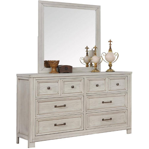 Darcy Dresser Mirror - Antique White