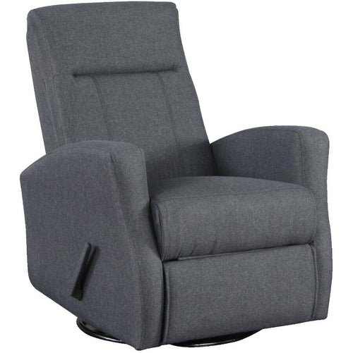 Gage Ii Dark Grey Swivel Glider Recliner