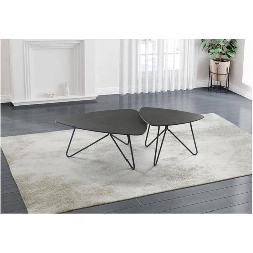 Gaia Coffee Table - Grey Faux Marble