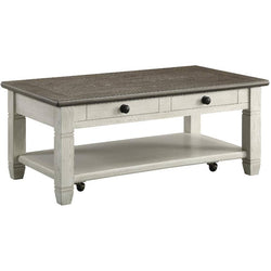 Granby White Coffee Table