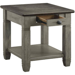 Granby Grey End Table