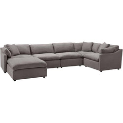 Howerton 6 Piece Grey Modular Sectional